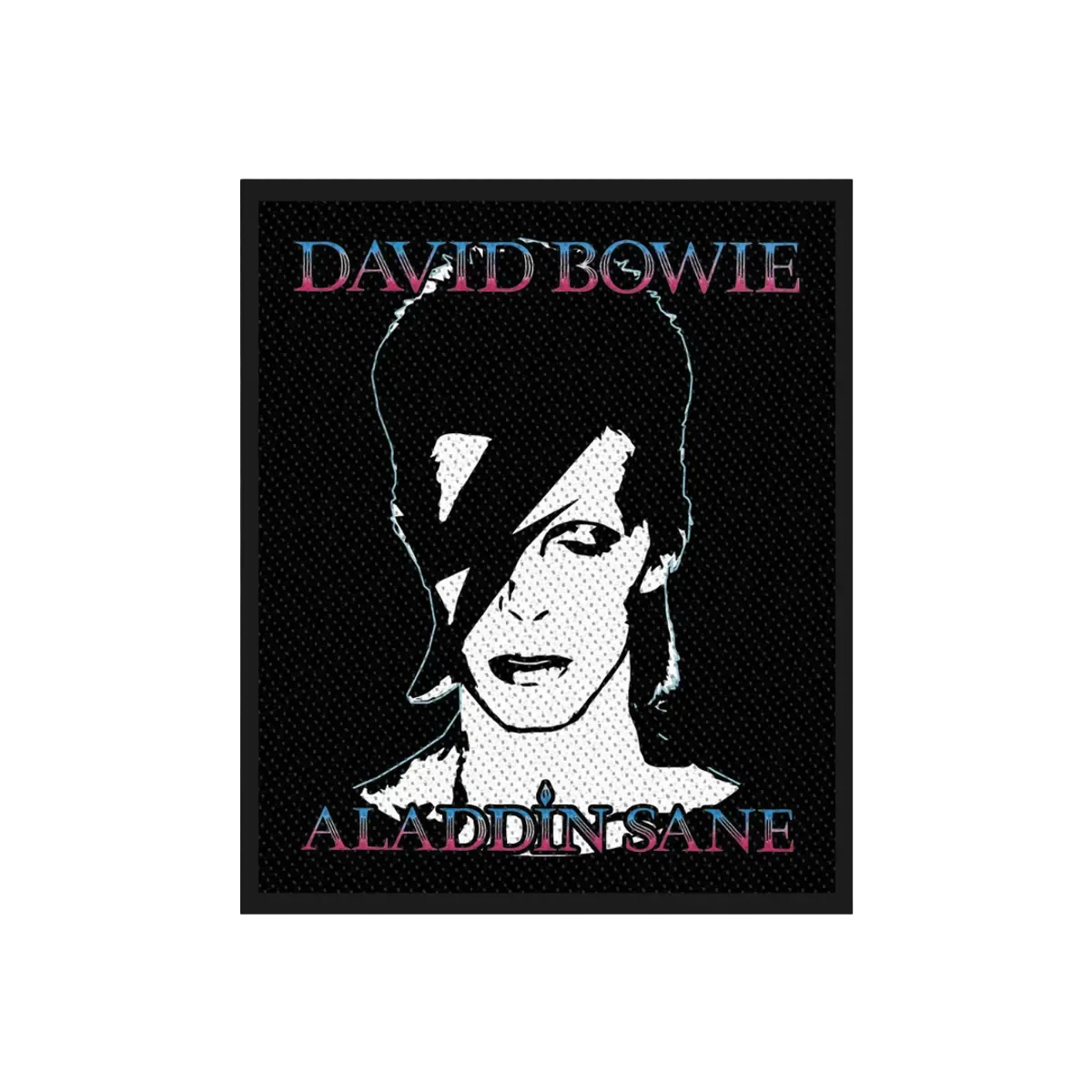 David Bowie Aladdin Sane Patch